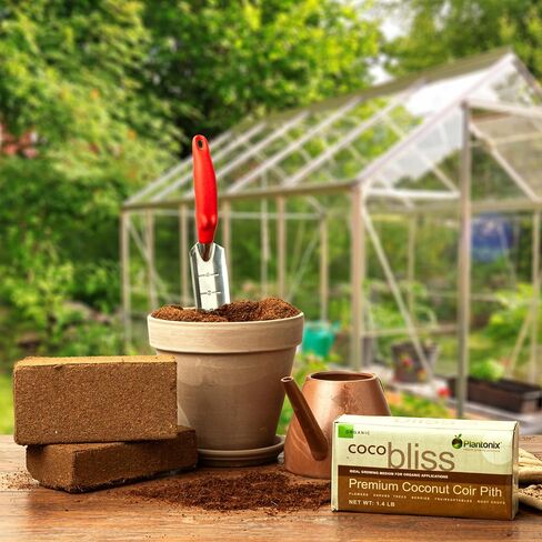 Char Bliss (16 Qts) - Organic Biochar for Plants - OMRI-Listed Biochar Soil Amendment Organic - Bio Char for Plants - Horticultural Charcoal for Plants, Potting Soil, Garden Soil, & Potting Mixes in Saudi Arabia