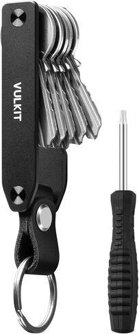 VULKIT Metal Key Organizer Minimalist Key Holder Compact Key Case Keychain in Saudi Arabia