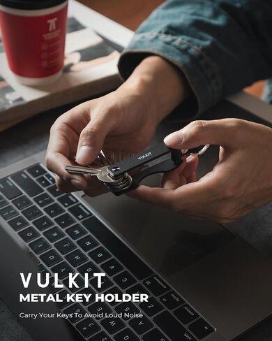 VULKIT Metal Key Organizer Minimalist Key Holder Compact Key Case Keychain in Saudi Arabia