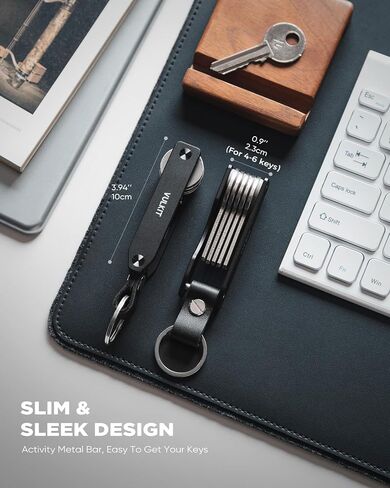 VULKIT Metal Key Organizer Minimalist Key Holder Compact Key Case Keychain in Saudi Arabia