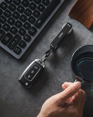 VULKIT Metal Key Organizer Minimalist Key Holder Compact Key Case Keychain in Saudi Arabia