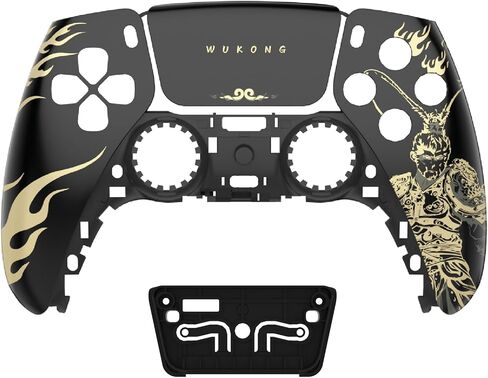 Touchpad Front Shell Compatible with PS5 Controller BDM-010 020 030 040 050, Replacement Faceplate Custom Touch Pad Cover Set and Decorative Trim Shell with Thumbsticks Kits for PS5 Controller in Kuwait