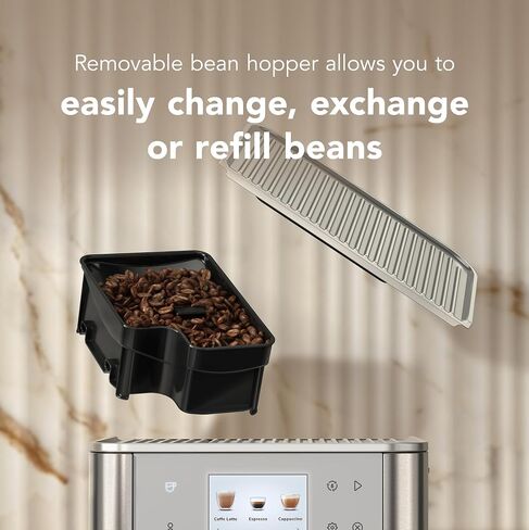 KitchenAid Fully Automatic Espresso Machine KF7, KES8557, Porcelain White in Saudi Arabia