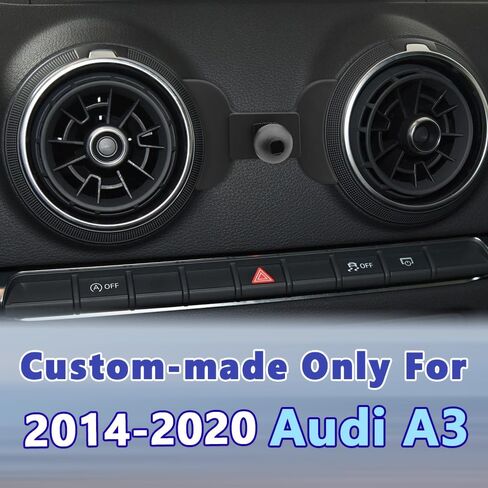 COMETURE Car Phone Holder Mount Audi Auto Accessories Cellphone Case Cradles Navigation Bracket Fit for iPhone Android and All Smartphones (Audi-Q5-10-17) in Saudi Arabia