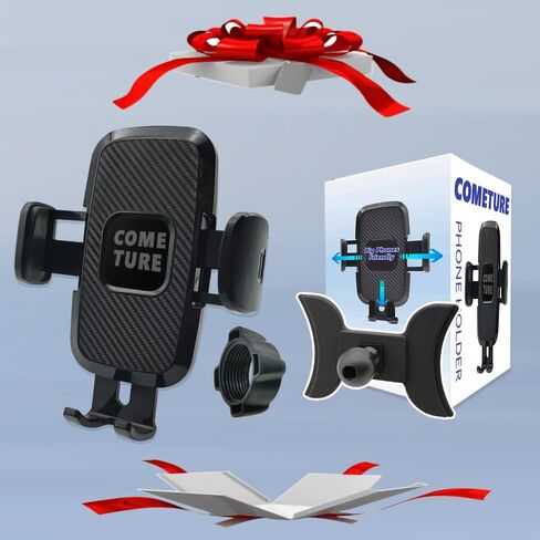 COMETURE Car Phone Holder Mount Audi Auto Accessories Cellphone Case Cradles Navigation Bracket Fit for iPhone Android and All Smartphones (Audi-Q5-10-17) in Saudi Arabia