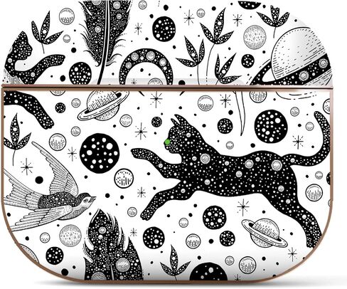 Berkin Arts Compatible with AirPods 3rd Generation Case Ultra Slim Protetive Cover with Keychain Space Art Cosmic Night Background in Saudi Arabia