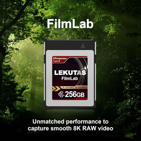 512GB CFexpress 4.0 Type B Memory Card, R3600MB/s W3000MB/s CFX xqd Cards Type B for Cameras 8K RAW, Compatible with Nikon Z6/Z7/Z9/D6/D850, Canon EOS-1DXMark III/EOS-R5, S1/S1R, DJI Ronin 4D in Saudi Arabia
