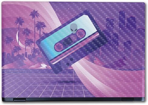 Laptop Skin Compatible with Alienware M16 R2 (2024) - Sad Nostalgia - Premium 3M Vinyl Protective Wrap Decal Cover - Easy to Apply | Crafted in The USA by MightySkins in Saudi Arabia