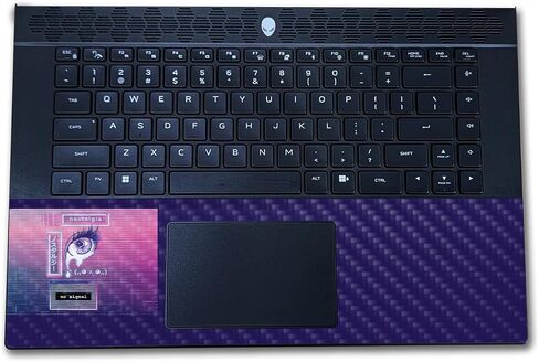 Laptop Skin Compatible with Alienware M16 R2 (2024) - Sad Nostalgia - Premium 3M Vinyl Protective Wrap Decal Cover - Easy to Apply | Crafted in The USA by MightySkins in Saudi Arabia