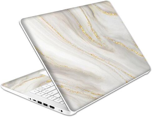 Laptop Skin Decal HP 14" - Marbling, Laptop Cover Sticker, No Cutting Required, No Bubble, Waterproof, Scratch Resistant - Including Wide Screen and Wrist Pad in Kuwait