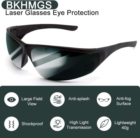 Red Light Therapy Glasses，Tanning Goggles for Eye Protection，IPL Laser Safety Glasses 200nm-2000nm for Laser Hair Removal and Laser Cosmetology Operator in Saudi Arabia