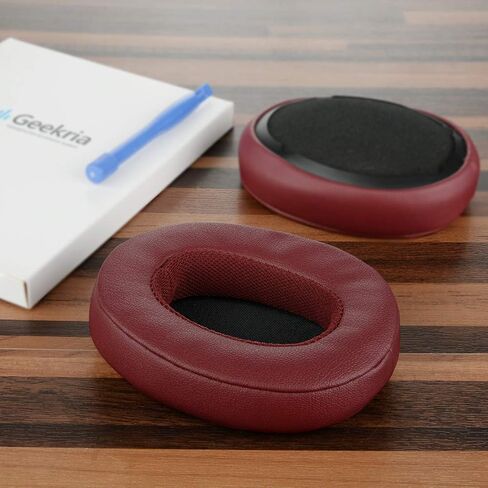 Geekria QuickFit Replacement Ear Pads Compatible with Skullcandy Crusher Wireless, Crusher Evo, Crusher ANC, Hesh 3, Hesh EVO, Hesh ANC, Venue ANC Headphones, Repair Parts (Black) in Kuwait