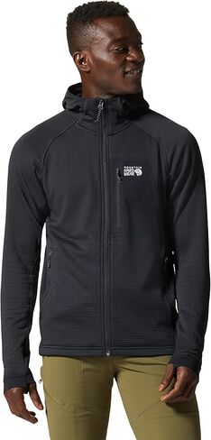 Mountain Hardwear mens Polartec Power Grid Full Zip Hoody in Kuwait