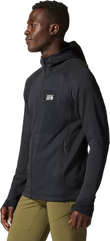 Mountain Hardwear mens Polartec Power Grid Full Zip Hoody in Kuwait