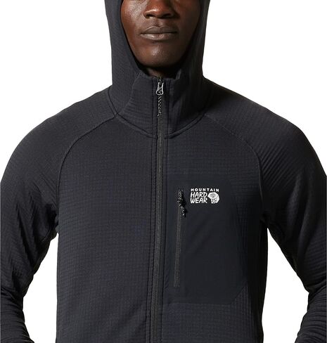 Mountain Hardwear mens Polartec Power Grid Full Zip Hoody in Kuwait