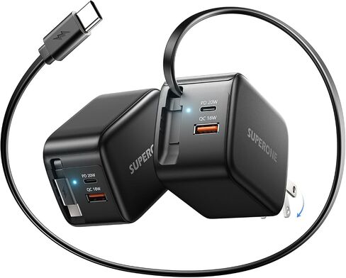 كتلة شاحن iPhone 3-in-1 قابلة للسحب مع كبل البرق ، كتلة شاحن USB سريعة 58W مع ​​قابس قابل للطي ، 35.4in شاحن جدار قابل للسحب لـ iPhone 14/13/12/11 ، iPad ، Air-Pods والمزيد in Saudi Arabia