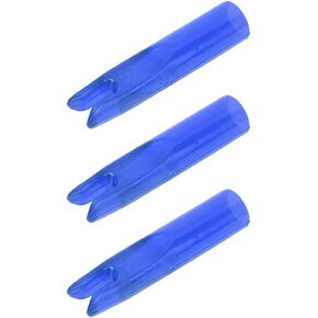 Portable Plastic Bow Rocket Nock Accessories Durable Plastic Archery Practice for 6mm Shaftment Red Green Blue 50pcs (Blue), XHIKOWATs5gmf9e01d-13