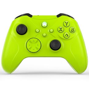 Gamrombo Wireless Controller for Xbox One, Xbox Series X/S, Xbox One X/S, PC, Dual Vibration Turbo Function Macro Function with 3.5mm Headphone Jack-Green