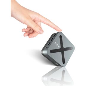 MINIX Z97 Mini PC, Intel Alder Lake N97 (up to 3.60GHz) 12GB LPDDR5X 512GB NVMe SSD Dual LAN Mini Desktop Computers, 4K Triply display/2x HDMI/DP, Small PC Desktop for Business Home Office