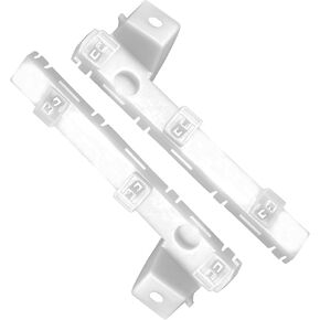 Front Right & Left Side Front Bumper Mounting Support Bracket Fits for Mitsubishi Lancer DE ES GTS 2.0L L4 2008 2009 2010 2011 2012 2013 2014 2015 2016 2017 Replace 6400F549 6400F550