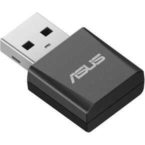 ASUS Tri-Band BE6500 WiFi 7 Nano USB Adapter, 6GHz Band, Support 4096-QAM, Plug and Play, Compatible with Windows® 10 & 11