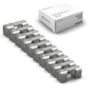 Magnetic Cord Holder, Heavy Duty Neodymium Magnets for Cord Management (10-Pack, Silver) No Adhesives or Cable Ties, Reusable Desk Cable Organizers