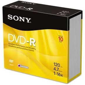 Son10DMR47R4US DISC DVD R 10pk Jewel CSE بواسطة Sony