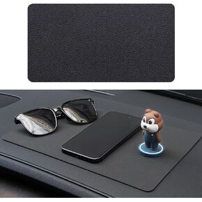 Car Dashboard Anti Slip Rubber Pad, Universal Car Non Slip Gel Mat Dash Pad for Cell Phones, Sunglasses, Keys, Electronic Devices