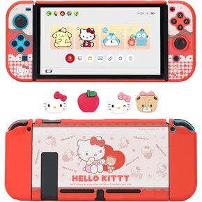 تبديل أغطية قبضة الإبهام وقذيفة واقية لمحول Nintendo - HLK