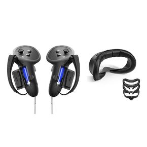 KIWI design G4 Pro Controller Grips Protector and V4 Facial Interface Compatible with Meta Quest 3S