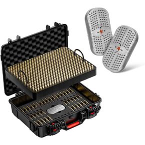 500-600 Round 5.56 Ammo Case and Equipped with 2 Reusable Desiccants
