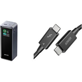 Anker Prime 27,650mAh Power Bank and Thunderbolt 4 USB-C to C Cable