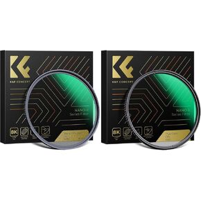 82mm Black Mist 1/4 & True Color CPL Filters Kit for Camera Lens Diffusion Mist Effect Filter, Circular Polarizing Filter Set