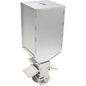 Outdoor Camping Stove Accessory Pellet Bin with Burner for Tent Stove(Silver)