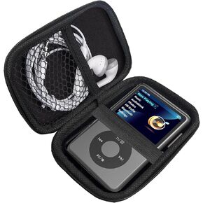 Compatible with Innioasis Y1 Case, Lamshaw Durable EVA Carrying Case, Shockproof & Lightweight Protective Cover Compatible for Innioasis Y1 Mp3 Player (Black)