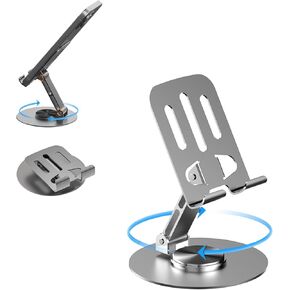 Metal Phone Stand Holder, Desktop Mobile Phone Mount Support