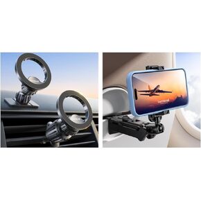 Lamicall for Magsafe Car Mount + Airplane Phone Holder