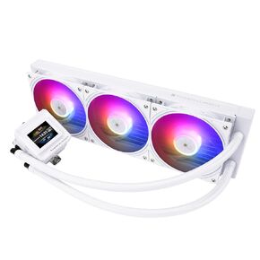 Thermalright FW360 SE ARGB White CPU AIO Cooler,PC 360 Specification Water Cooler System,IPS LCD Screen with 320 * 240 Resolution,for AM5,Intel LGA1700/1851,CPU Comes with 2-inch LCD Display