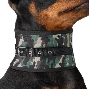 Aoneky Professional Hunting Dog Neck Protector – Durable Bite-Resistant Protective Gear for Dogs – Soft and Comfortable Neck Armor – Adjustable for 18.2-20.4 Inch Neck Circumference