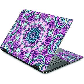 MightySkins Glossy Glitter Skin Compatible With HP Spectre X360 16" (2022) - Tribal Mandala | Protective, Durable High-Gloss Glitter Finish | Easy to Apply, Remove, and Change Styles | Made in The USA