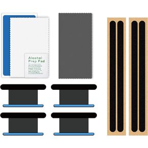 Computer Screen Privacy Magnetic Accessories Kit for Monitor Anti-Glare & Privacy Filters, Magnetic Mounting, Fit for All Desktop Monitors (Curved/Flat, Wide/Narrow, Bordered/Bezelless)
