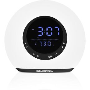 Bell+Howell BH95TWS True Wireless Stereo Link Bedside Clock Bluetooth Speaker