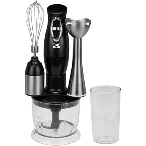 Kalorik 3-in-1 Mymersion Blender Chopper ، وخلاط ، 14.5x5x6 ، أسود