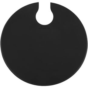 Sous Vide Lid, Silicone Lid for Anova, Stock Pots, Maintains Proper Temperature, Silent Water Sloshing Sound, Compatible with Many Sous Vide Pots (Black)
