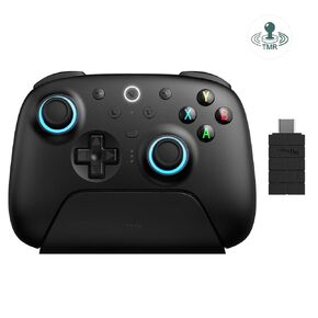 AKNES 8BitDo Ultimate 2 Wireless Controller for Windows & Android, TMR Joysticks, 1000Hz Polling Rate, Tactile/Hall Triggers, Motion Control, Programmable L4/R4 Bumpers & 2 Back Paddle Buttons, Purple