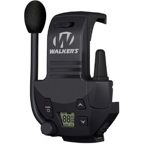 WALKER'S Razor Walkie Talkie Attachment - 22 Channels 3 Miles Range Distance Voice-Activated Handsfree Communication Device for Razor Shooting Muffs, 3 AAA Batteries Included - ODG
