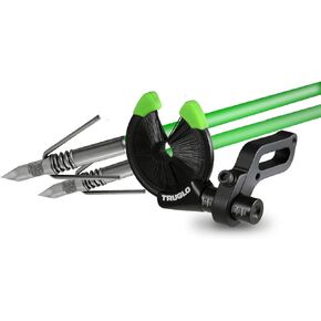 TRUGLO Ez Rest Superior Hunting Easy to Use Versatile Durable Bowfishing Kit Ez Rest Arrow Rest and 2 Complete Arrows Included