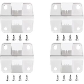 Cooler Plastic Replacement Hinges for Coleman Coolers 5253 6262 6270,for Rubbermaid Cooler Hinges,with Screws Set (4pack)
