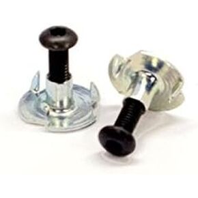 Rail Mounting Fastener Set 2 use with BT15 and BT17 if Needed, Silver, BT1517