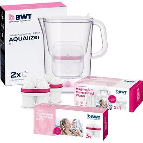 BWT Magnesium Bundle - Special Discount for AQUAlizer & 11-Pack Filter (660 Liters, 22 Weeks)